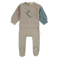 432B BONDOUX SAFETY PIN FOOTIE