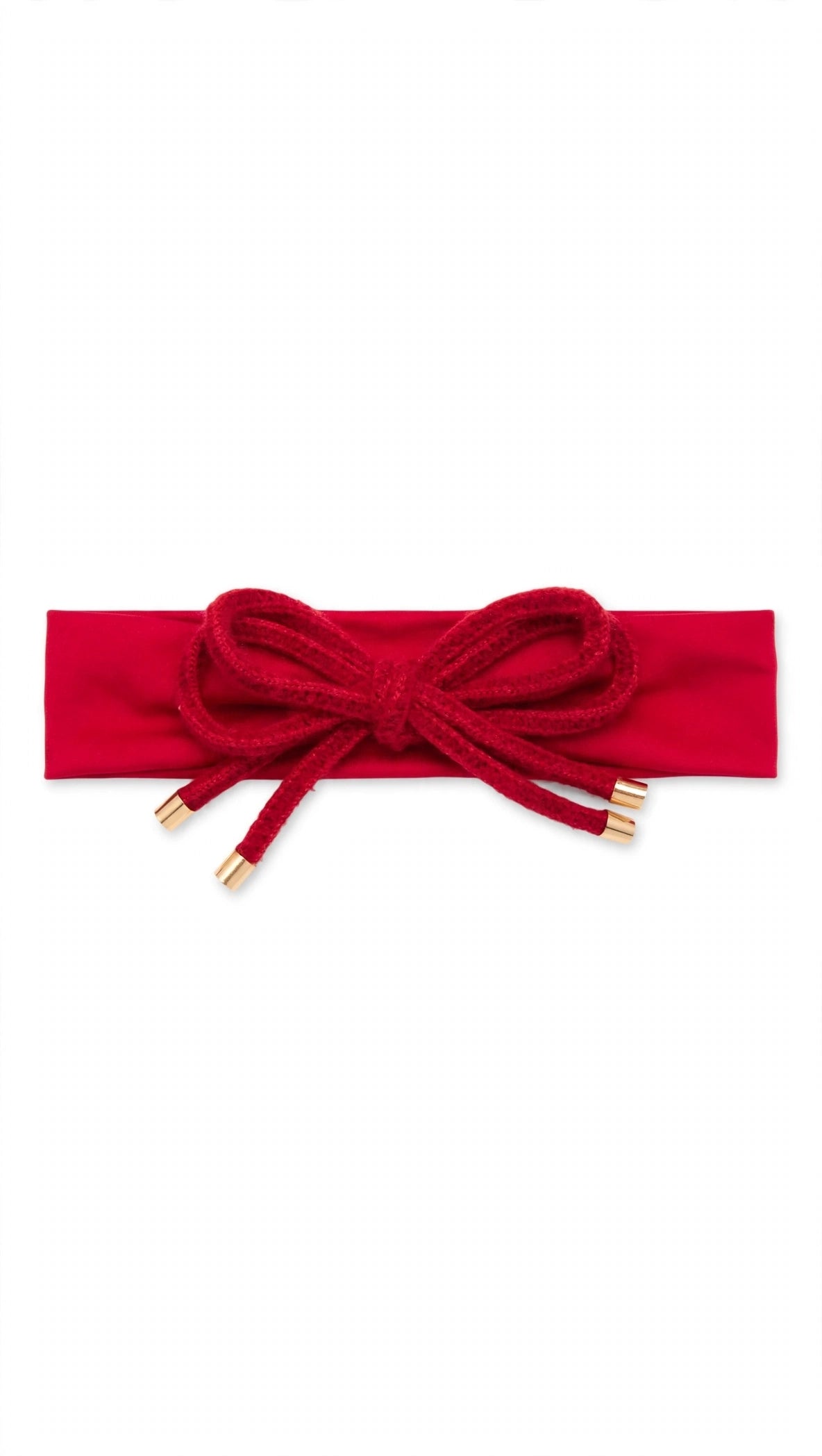 6213BAND DAZZLE SWEATER CORD BOW BAND