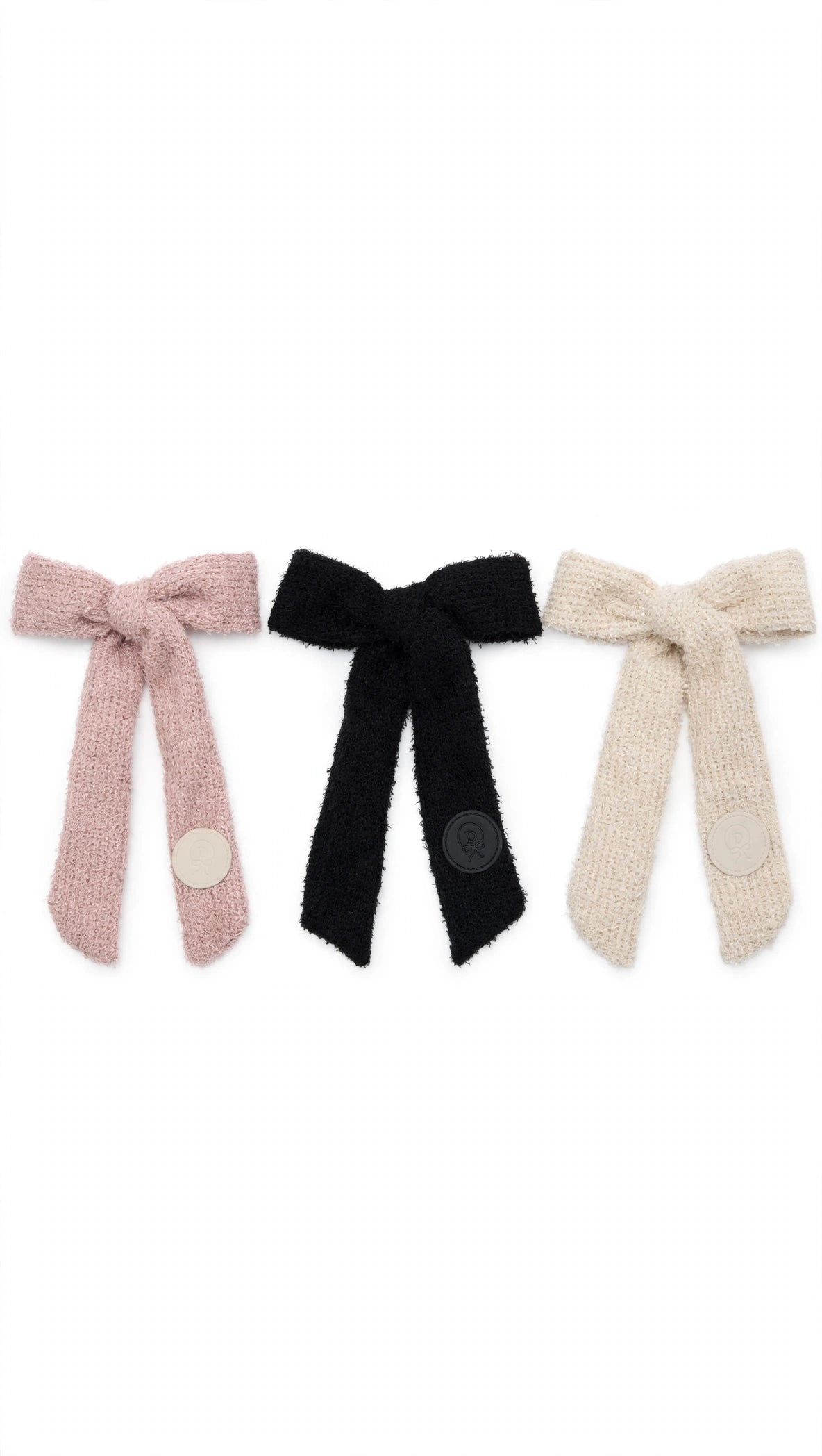 6228LG DAZZLE CHENILLE KNIT LARGE BOW