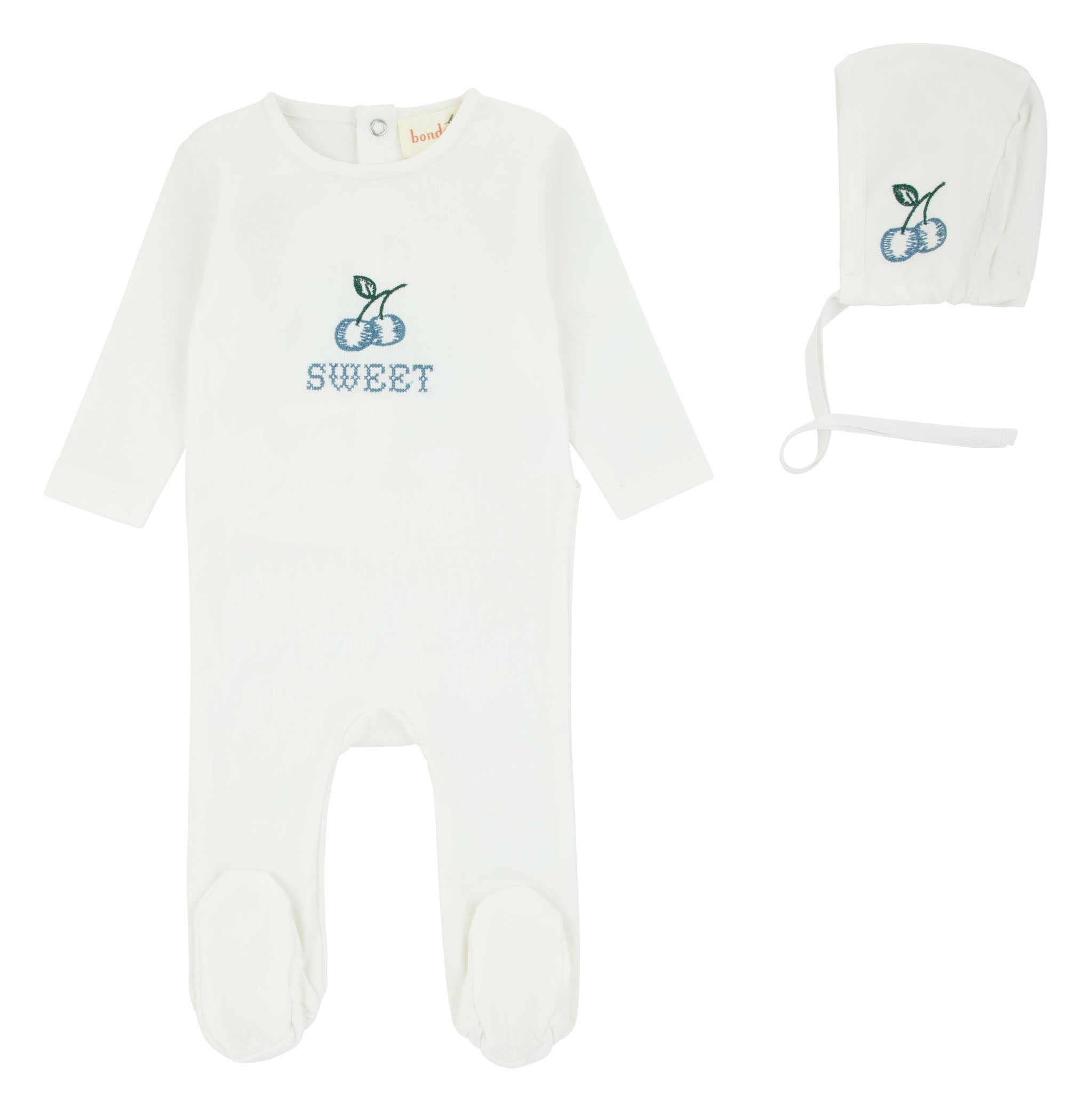 307 BONDOUX CHERRY FOOTIE + BEANIE