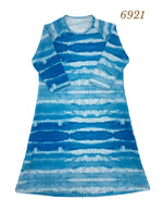 6921 CHILD PLAY WATERCOLOR COVER UP DRESS