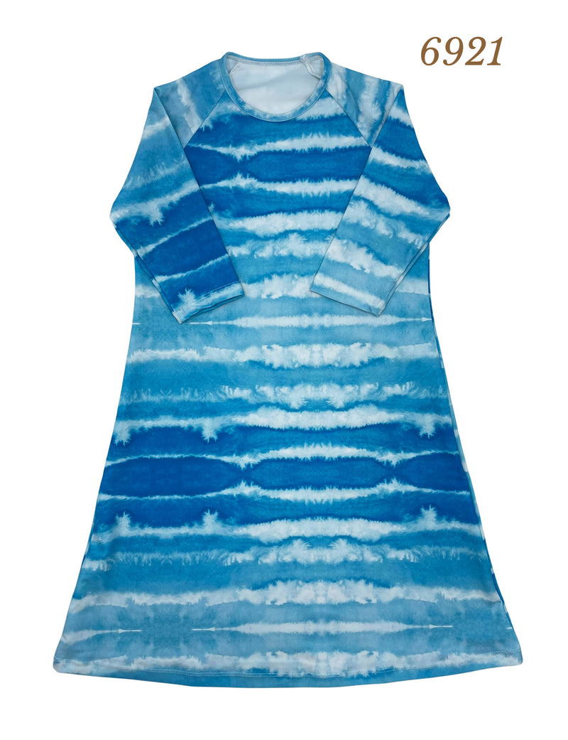 6921 CHILD PLAY WATERCOLOR COVER UP DRESS