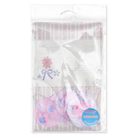 760-1378 ISCREAM FLORAL STRIPE FOLDOVER CARDS