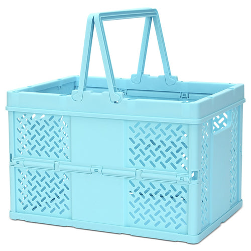 775-107 iscream large blue foldable storage crate