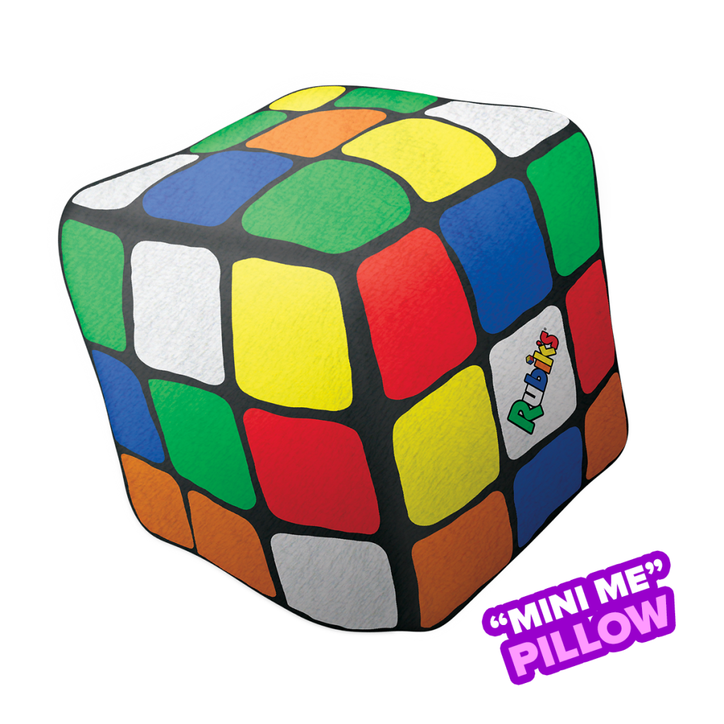 780-891 ISCREAM MINI RUBIK'S CUBE MICROBEAD PLUSH