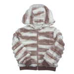 7960 ZALOO SPACE DYE FUR JACKET