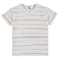 30497 PIXIE LABEL BRUSHSTROKE SHORT SLEEVE TEE