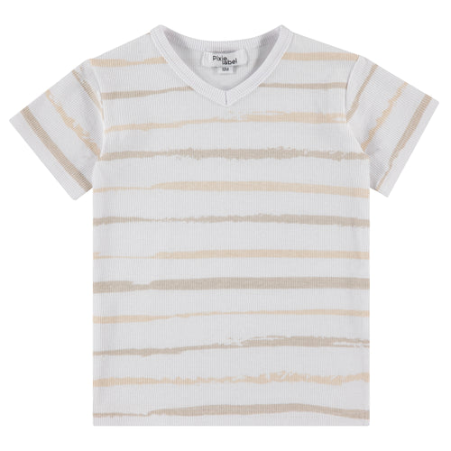 30497 PIXIE LABEL BRUSHSTROKE SHORT SLEEVE TEE