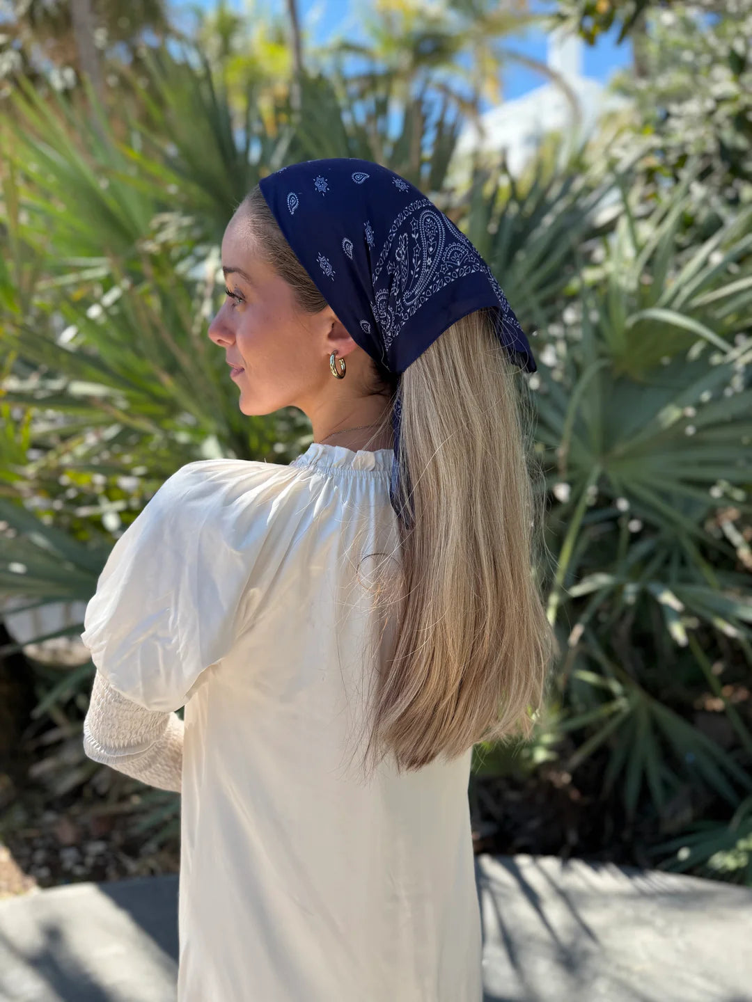 SCARF BAR PAISLEY BANDANA
