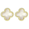 8EP835 DLUX GP SS CLOVE POST EARRING