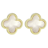8EP835 DLUX GP SS CLOVE POST EARRING