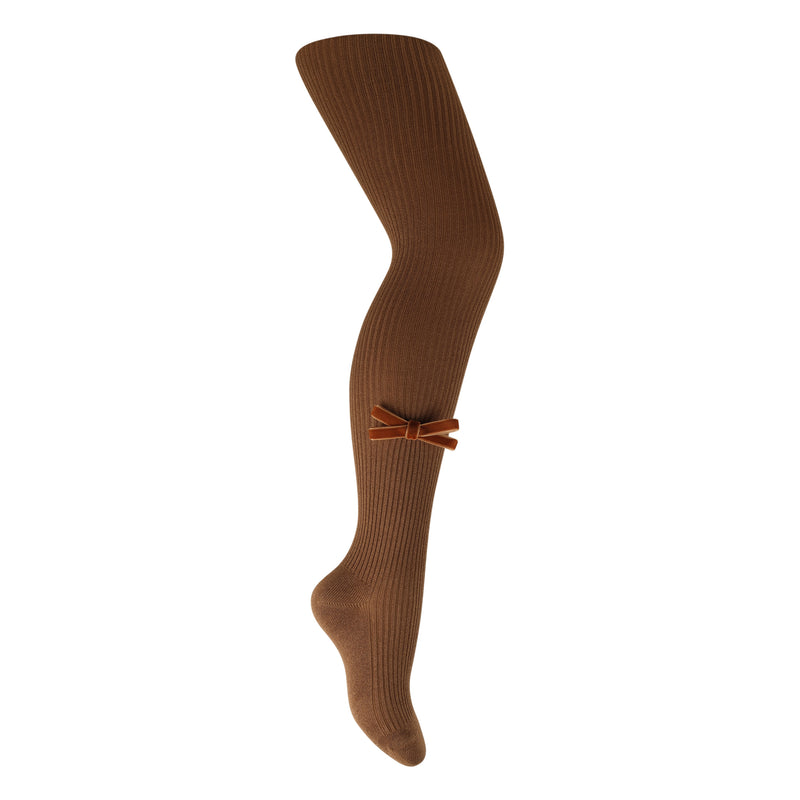 913 ZUBII CLASSIC VELVET BOW TIGHTS