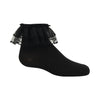 916 ZUBII TULLE DOUBLE RUFFLE ANKLE SOCK