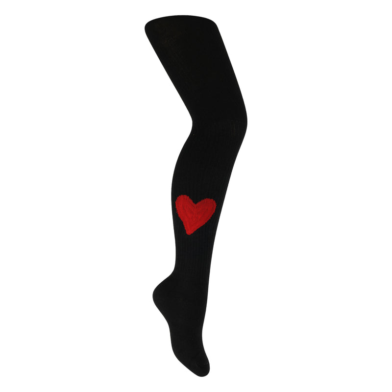 927 ZUBII RAISED HEART TIGHTS