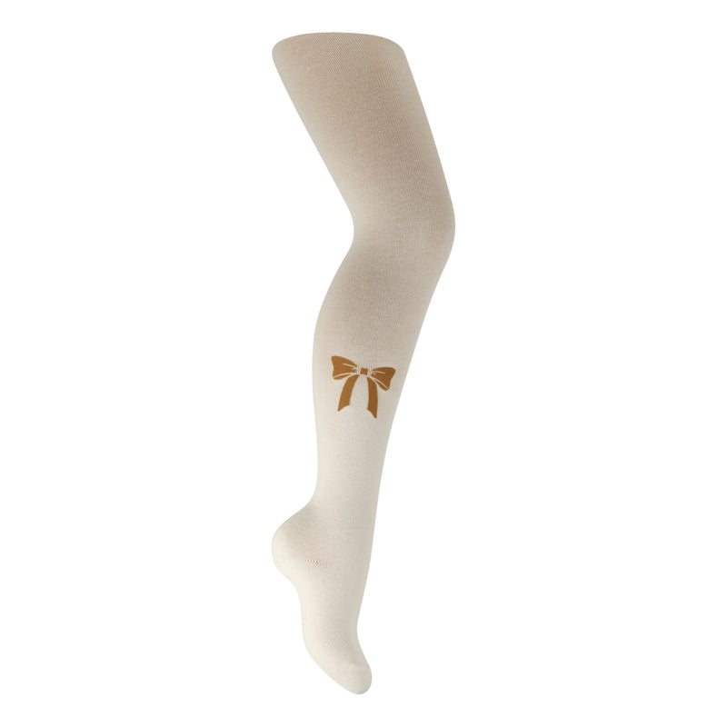 933 ZUBII SUEDE BOW TIGHTS