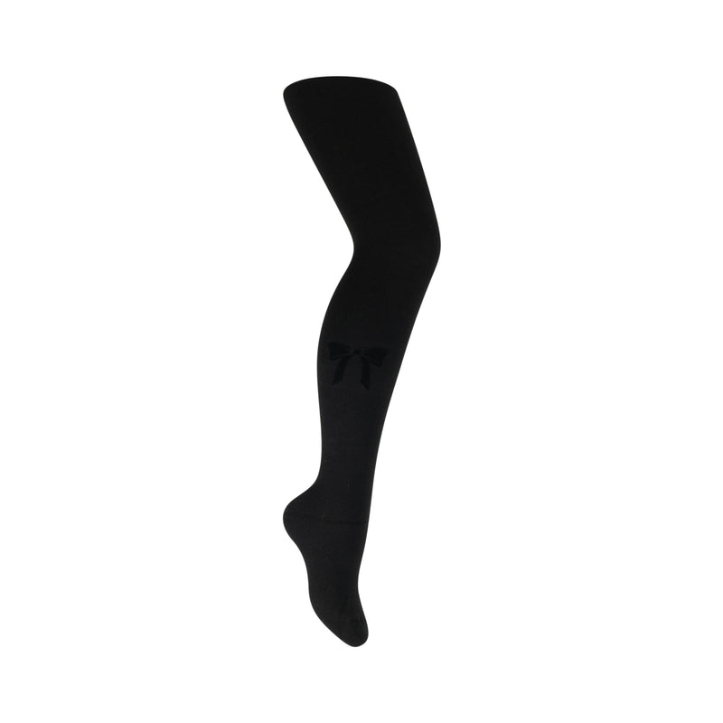 933 ZUBII SUEDE BOW TIGHTS