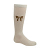 934 ZUBII SUEDE BOW KNEE SOCK