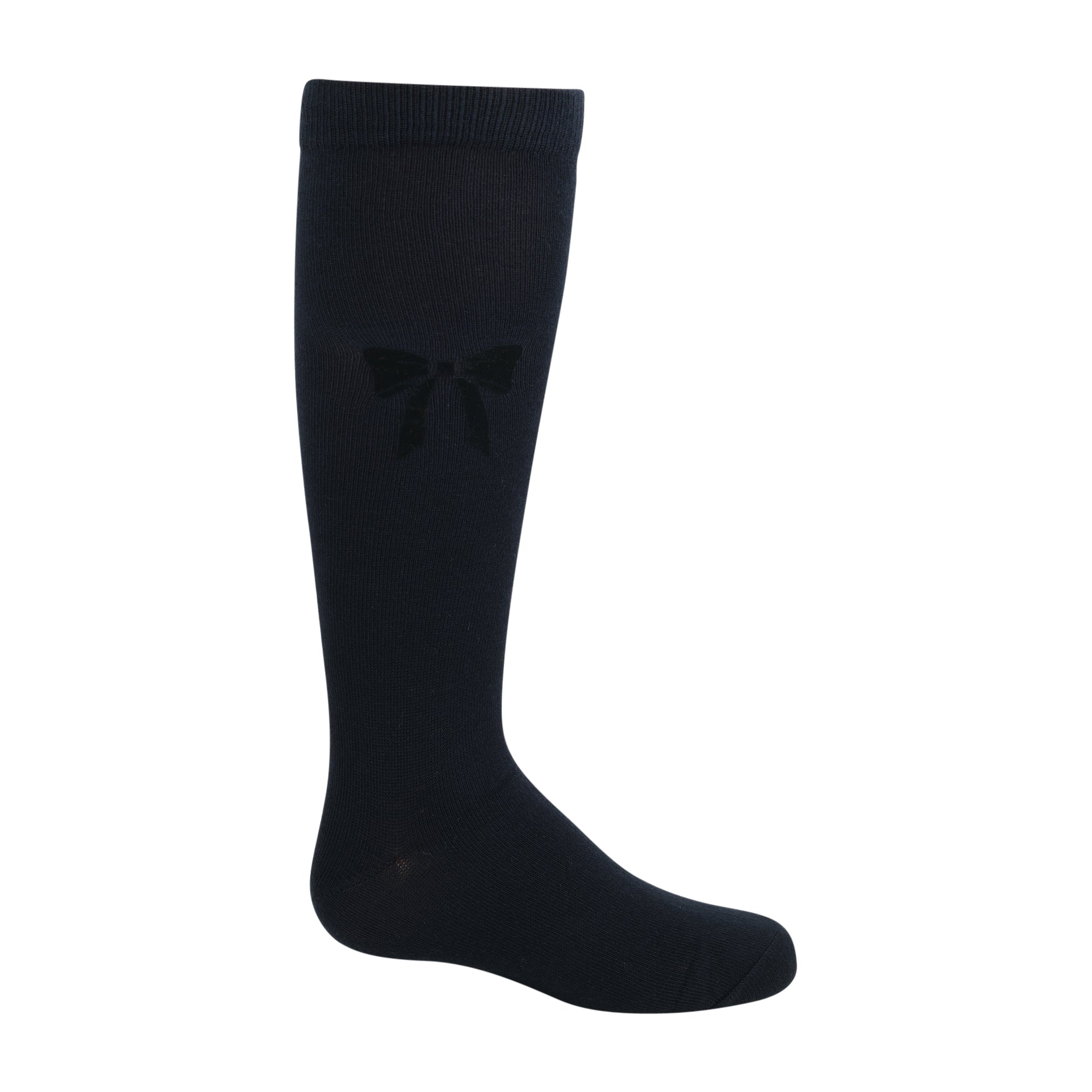 934 ZUBII SUEDE BOW KNEE SOCK