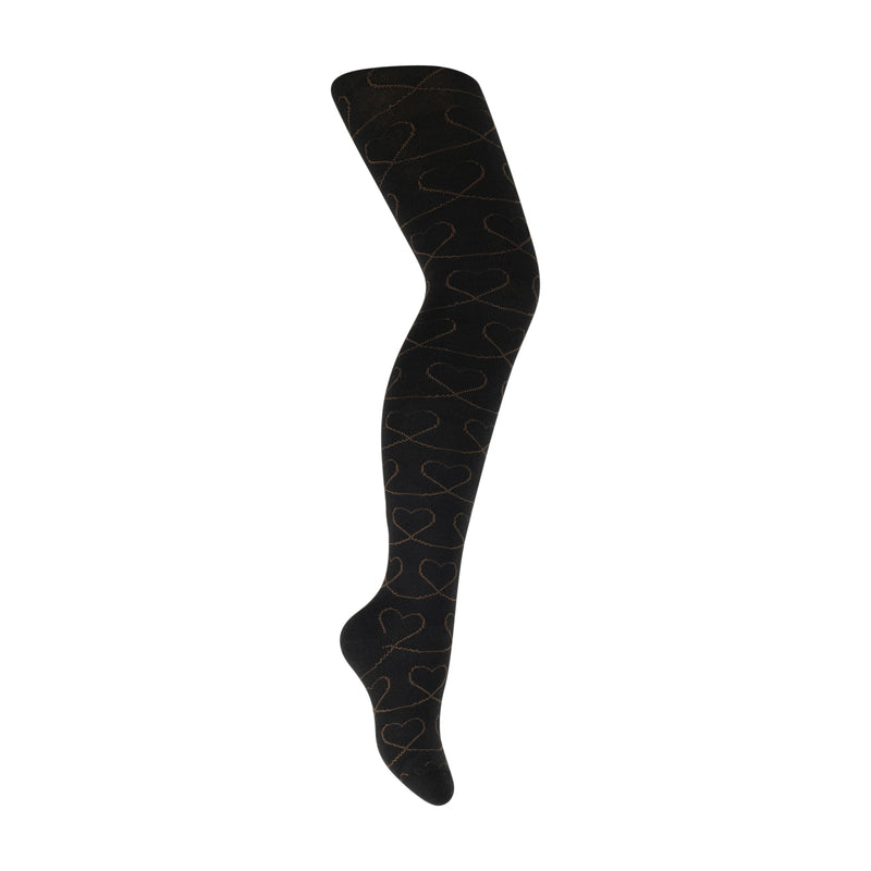 937 ZUBII DOODLE HEART TIGHTS