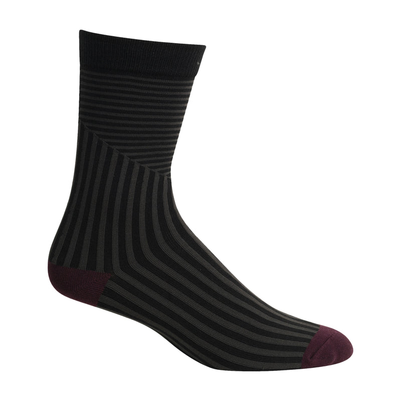 962 ZUBII MENS STRIPED PATTERN SOCK