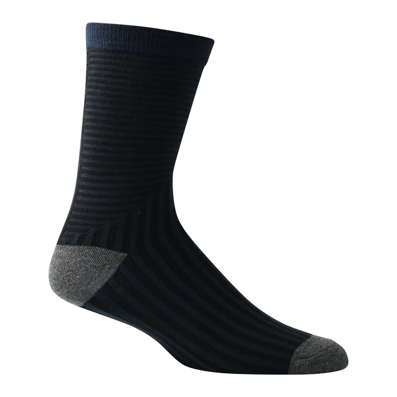 962 ZUBII MENS STRIPED PATTERN SOCK