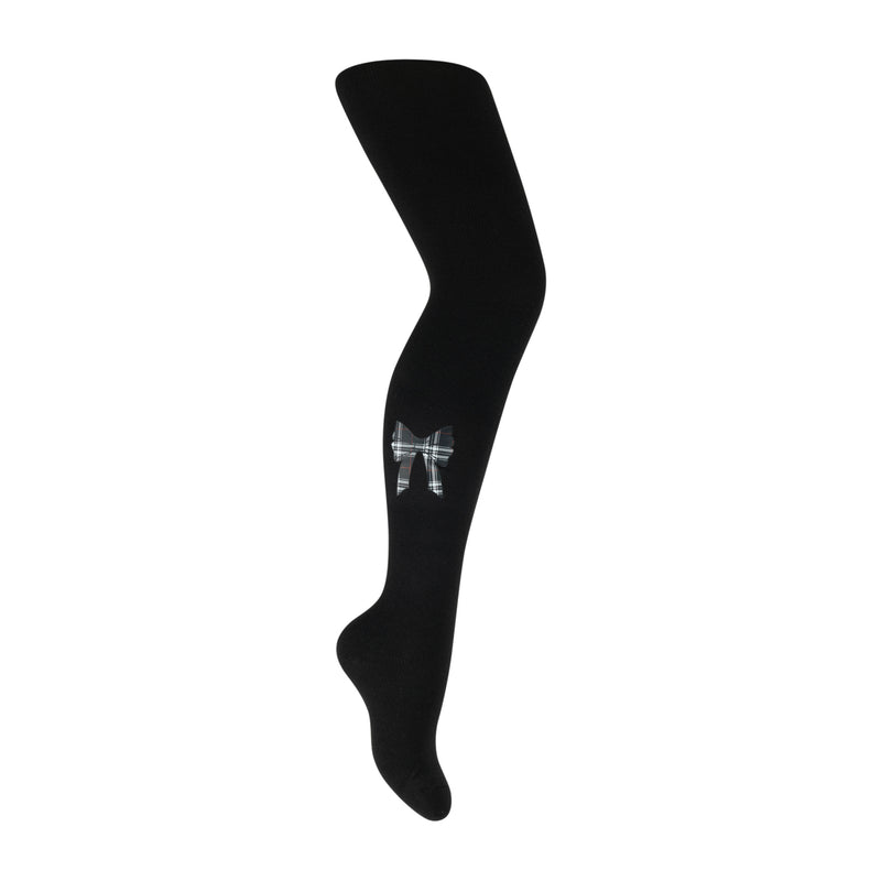 967 ZUBII PLAID BOW TIGHTS