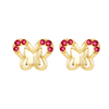 9EP685 GP SS BUTTERFLY SB STUD EARRING
