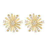 9EP687 DLUX GP SS STARBURST STUD EARRING