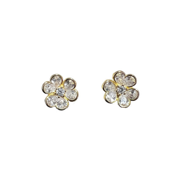 9EP994 DLUX GP SS FLOWER POST EARRING