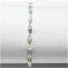 9B343 DLUX SS CZ BRACELET