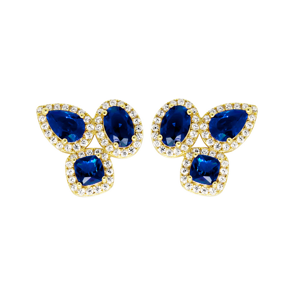 9EP411 DLUX GP SS POST EARRING