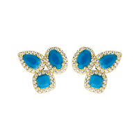 9EP411 DLUX GP SS POST EARRING