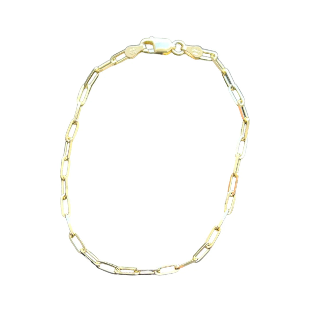 TJ195 PAPERCLIP CHAIN BRACELET