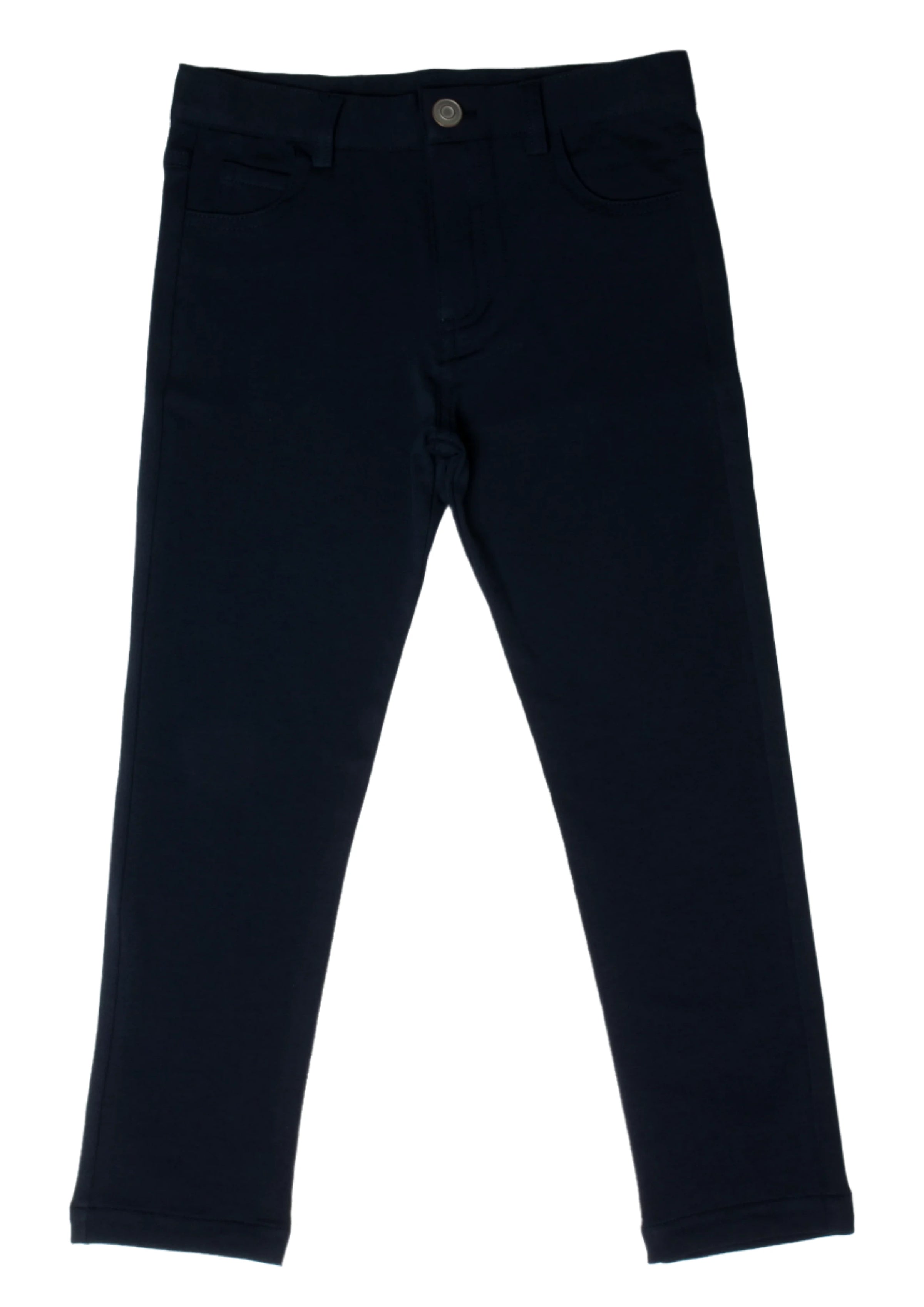 AL204L CREW BASIC SLIM KNIT PANTS