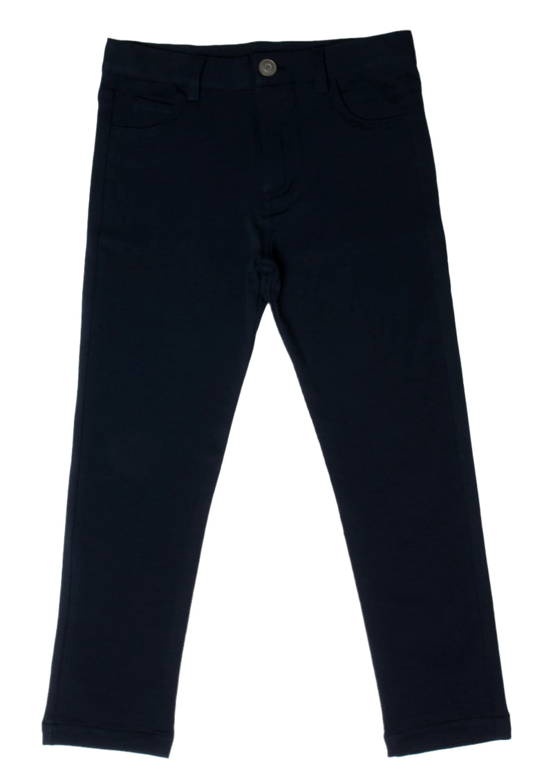 AL204L CREW BASIC SLIM KNIT PANTS