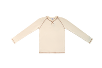 AL2785 CREW WAFFLE COVERSTITCH TEE