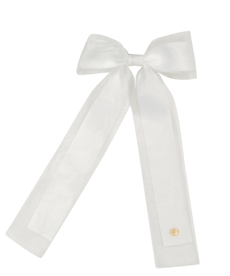 AL4379 DACEE ORGANZA SATIN RIBBON LARGE CLIP