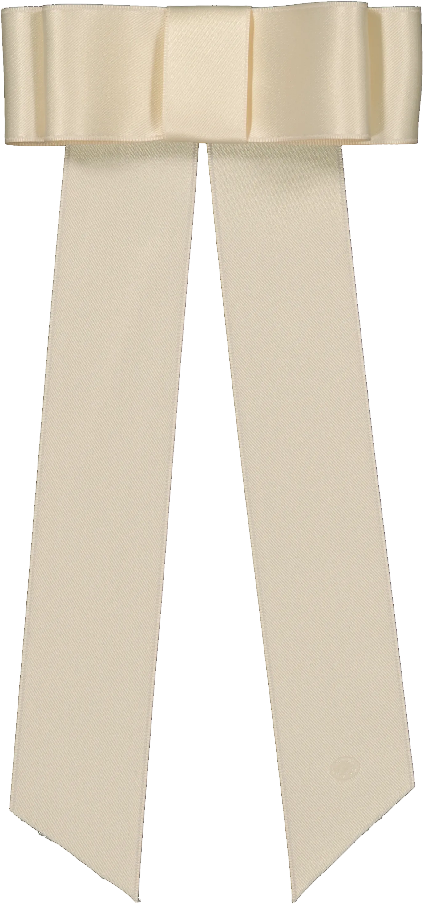 AL4563 DACEE SATIN RIBBON DOUBLE BOW LARGE CLIP