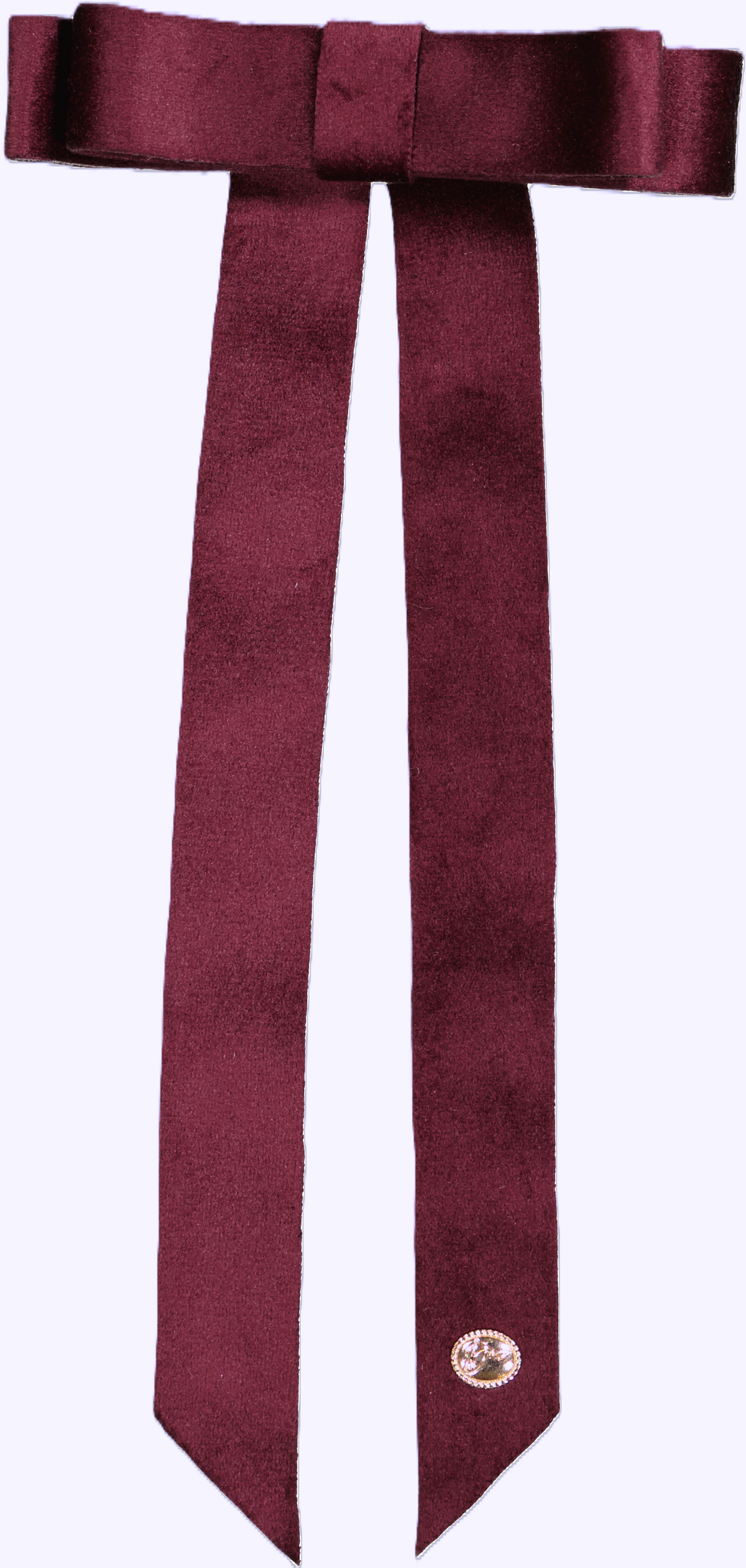 AL4669 DACEE SOLID VELVET LARGE CLIP