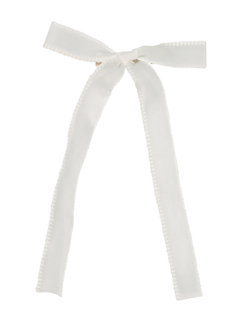 AM4365 DACEE ORGANZA BOW MEDIUM CLIP