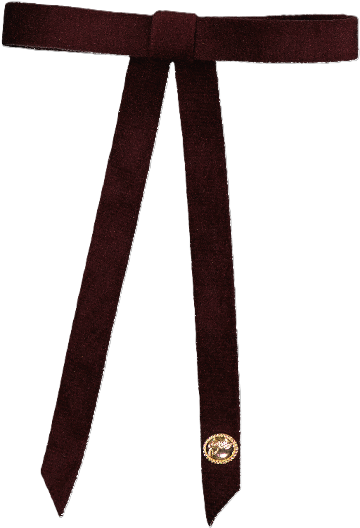 AM4440 DACEE VELVET TUXEDO BOW MEDIUM CLIP