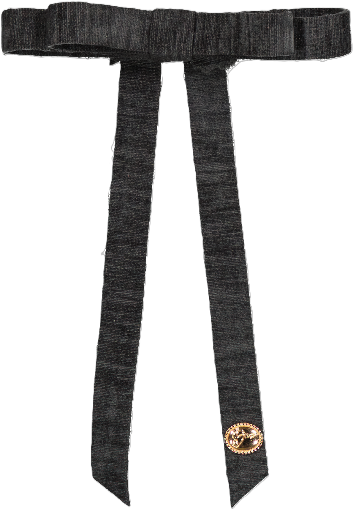AM4454 DACEE VELVET DOUBLE BOW TUX MEDIUM NARROW CLIP