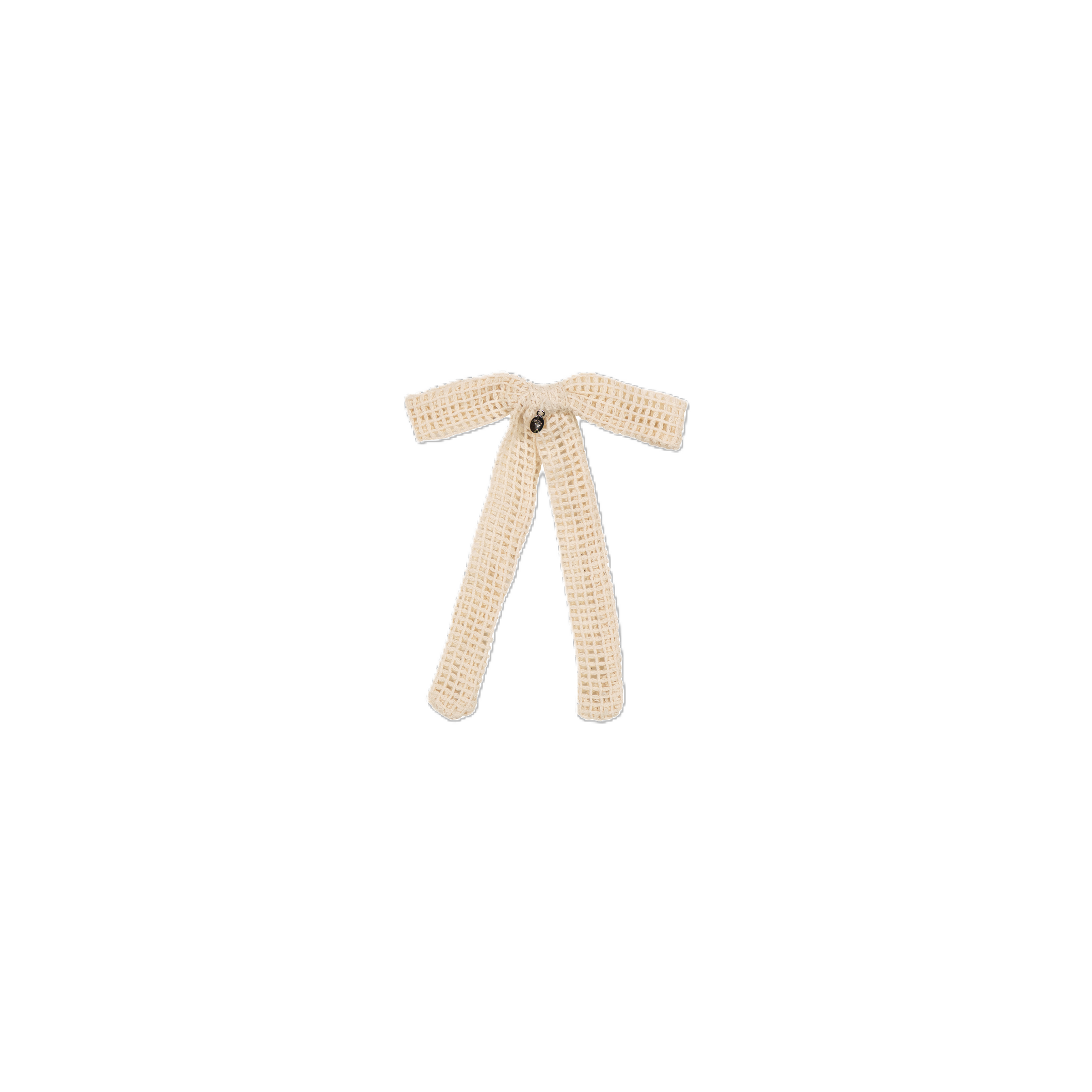 AM4460 DACEE WINTER MESH BOW MEDIUM CLIP