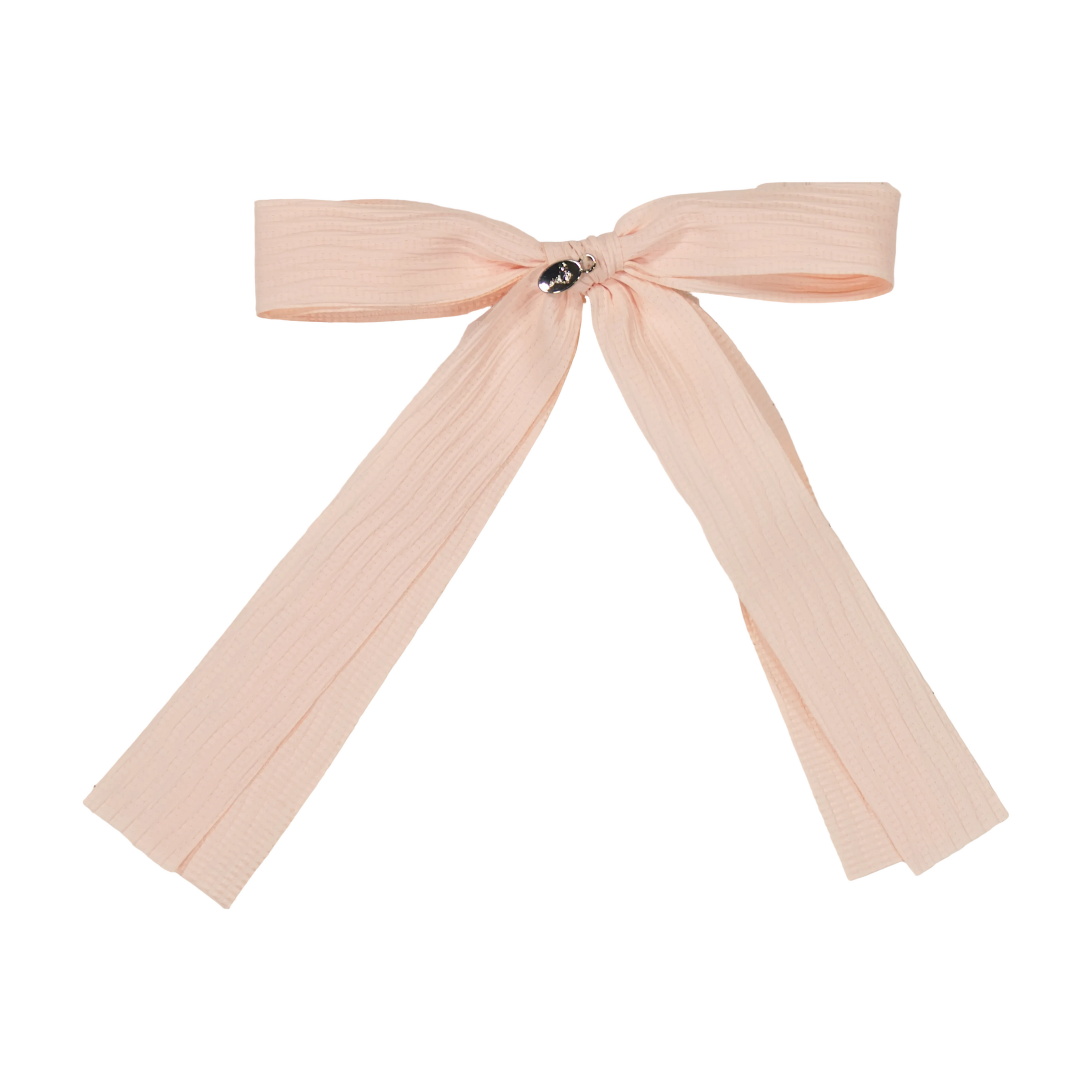 AM4549 DACEE TEXTURED WAVES BOW MED CLIP