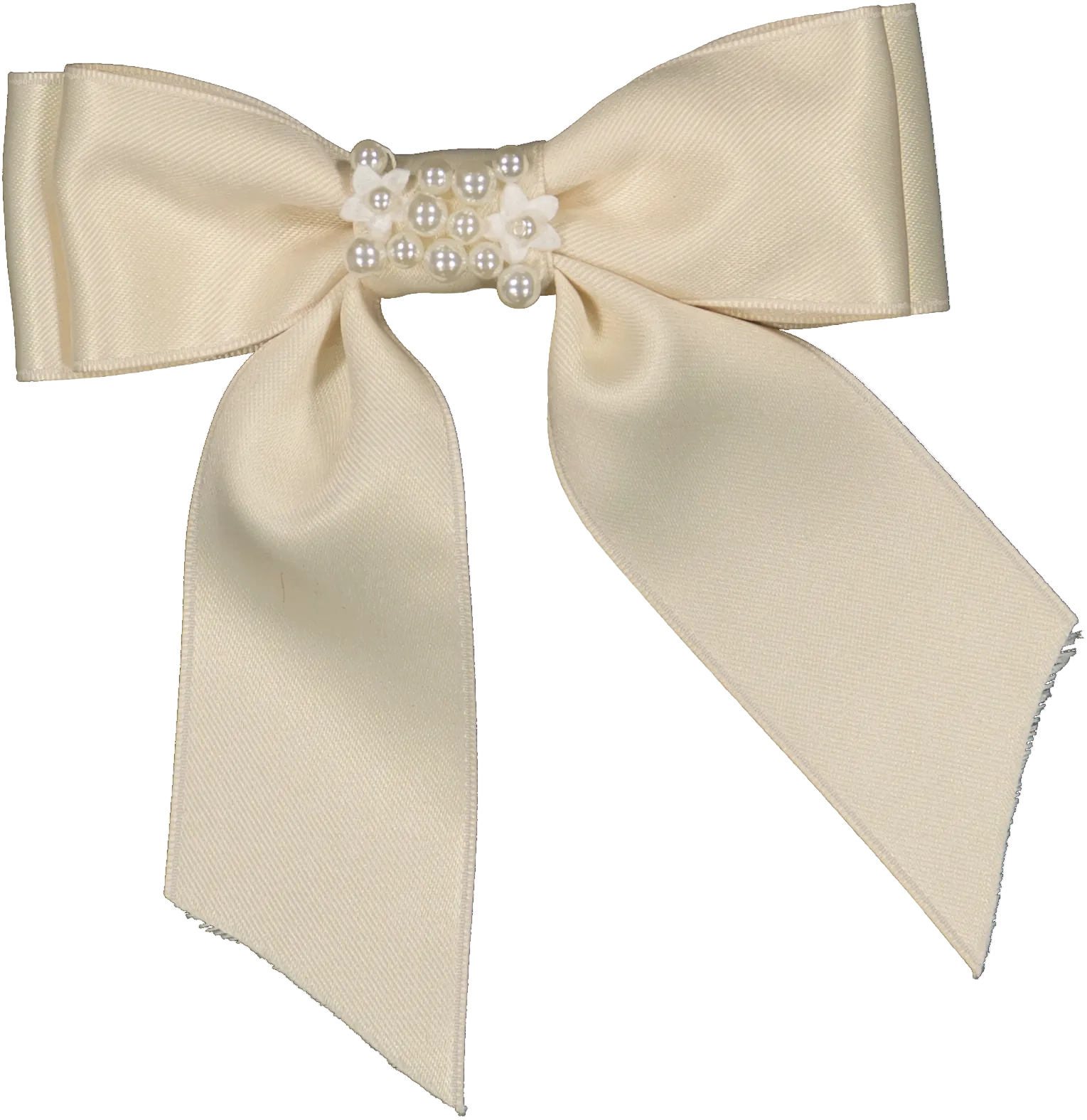 AM4562 DACEE COLORED PEARLS BOW MED CLIP