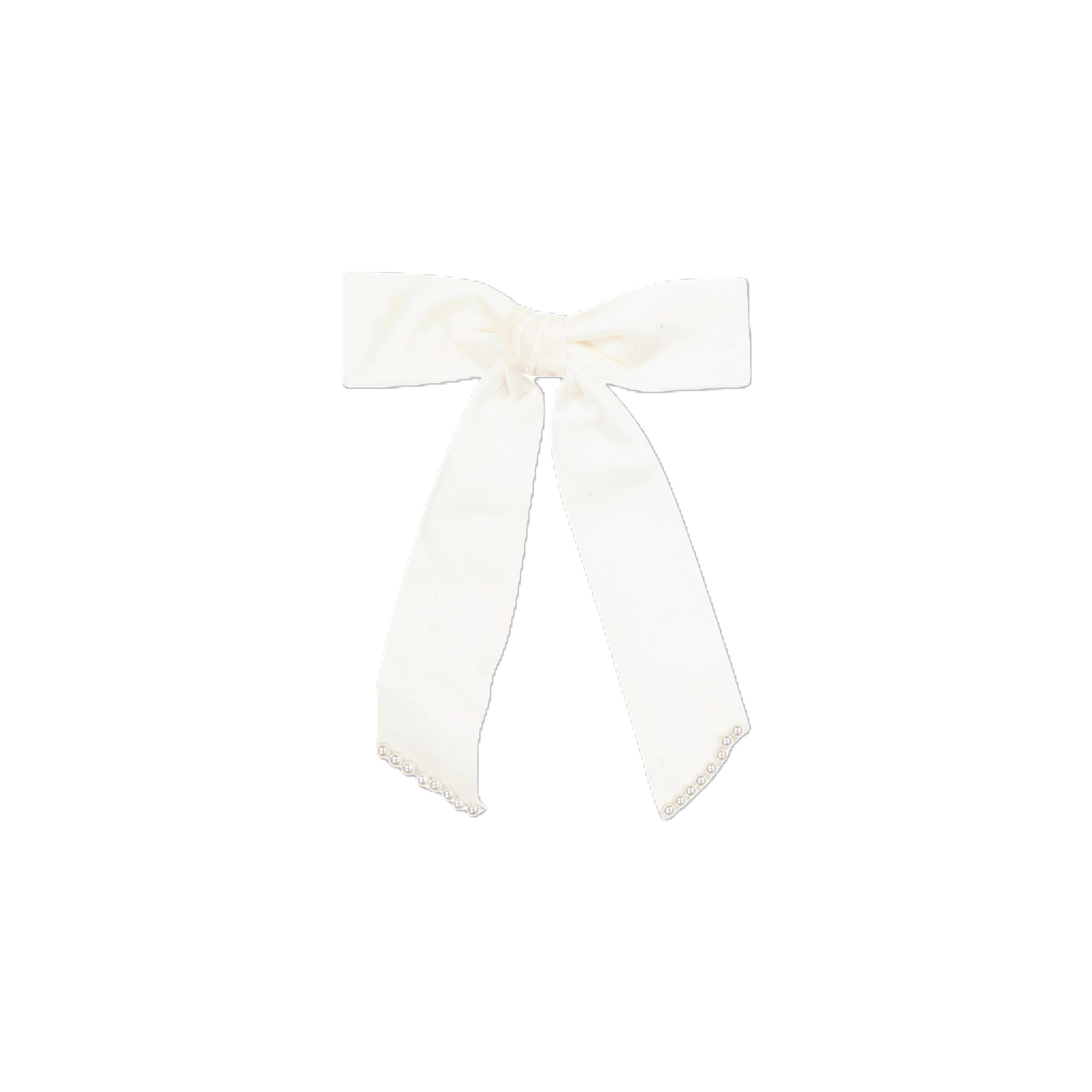 AM4663 DACEE VELVET PEARLS MEDIUM CLIP