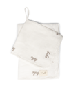 ASCY2427S BEBE BELLA EMBROIDERY SWADDLE + LOVEY SET OS