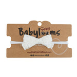B1353 HEIRLOOMS LACE & TWILL MINI BABY BAND
