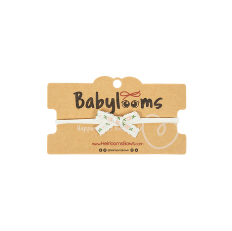 B1553XS HEIRLOOMS EMBR. RIBBON MINI BABY BAND