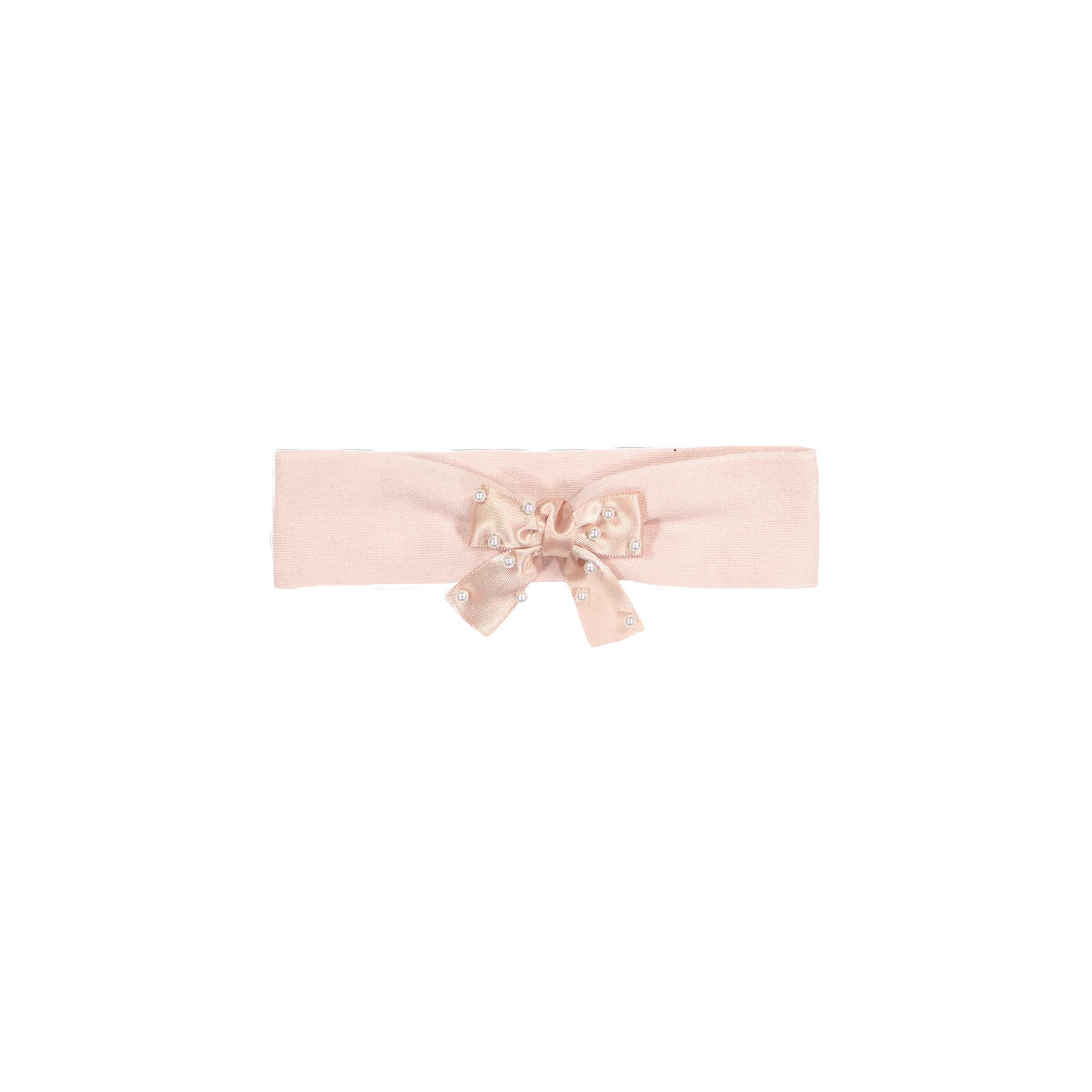 BABY4667 DACEE PEARL BOW BABY HEADBAND